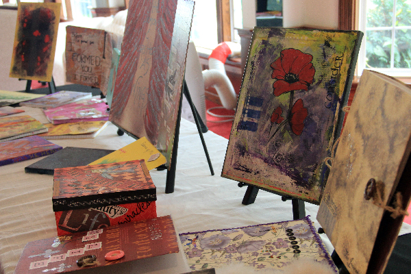 Photo of artwork created by Hope Center Indy residents Photo of artwork created by Hope Center Indy residents
