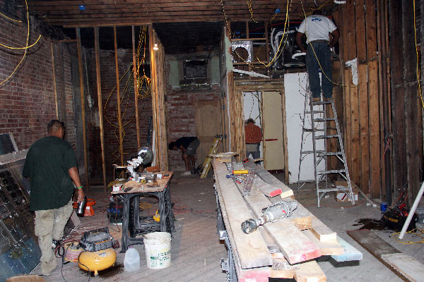 Photo of renovation of coffee shop Photo of renovation of coffee shop