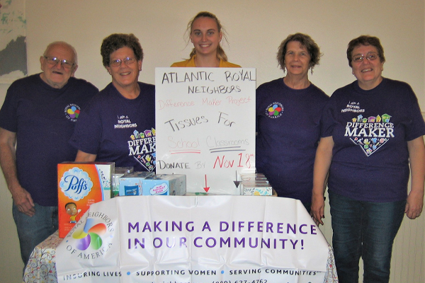 blown away by support